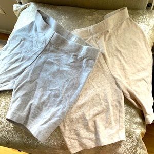 2 pairs of bike shorts size 6x and 7/8 girls good used condition, no flaws. *1